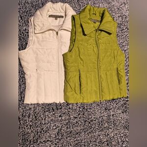 Kenneth Cole Reaction Cream Puffer Vest